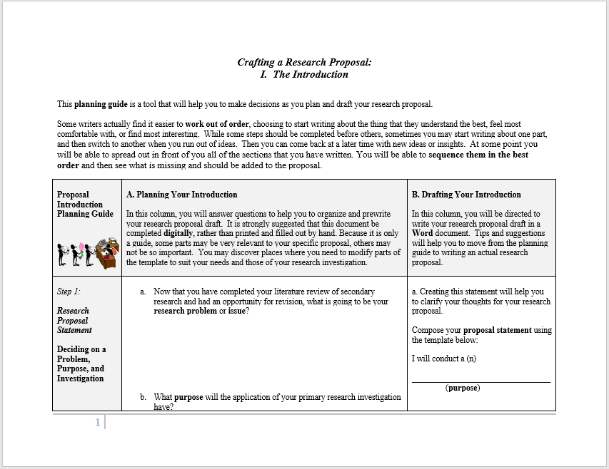 research proposal template 12