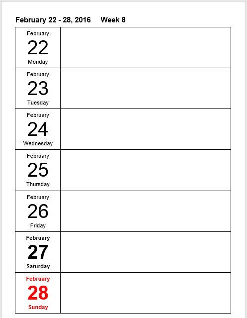 weekly schedule template 04