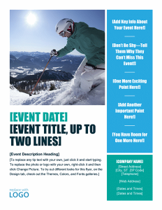 Adventure Tour Poster Template