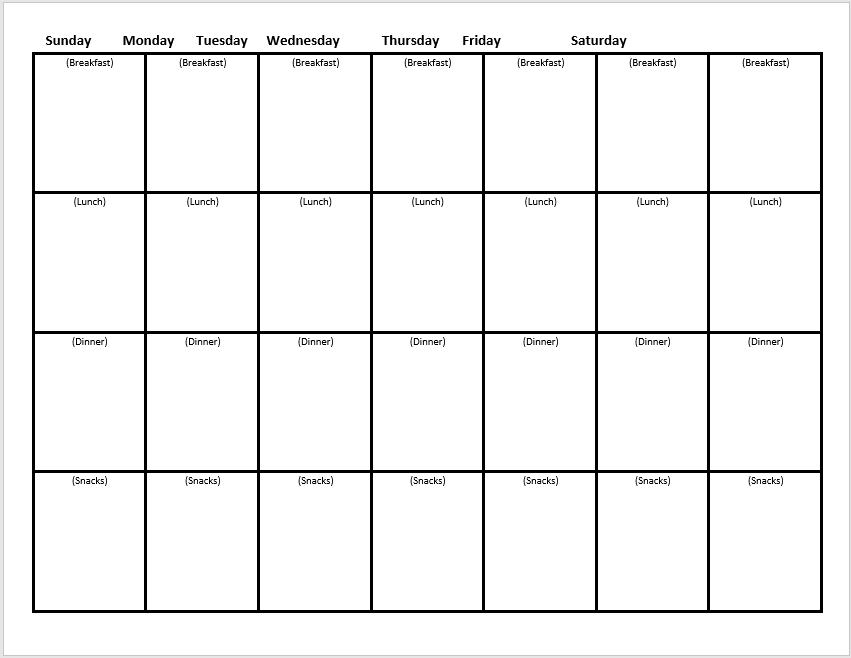 weekly menu planner template 02