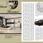 Furniture Sales Brochure Template