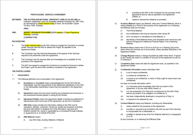 21 Free Consultant Agreement Templates &amp; Samples in MS Word