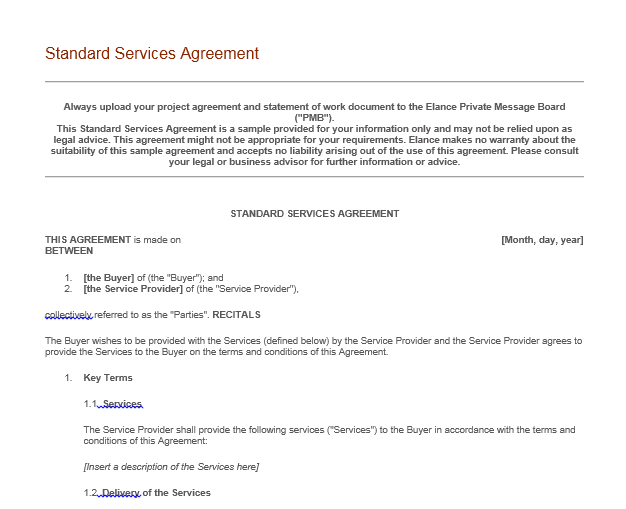 Service Agreement Template 08