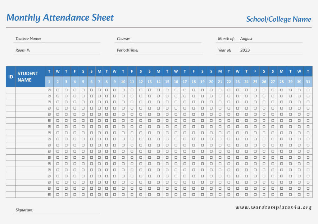 Attendance-Sheet-Template-Vol-02