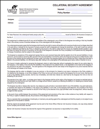 collateral security agreement